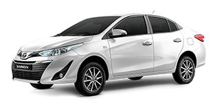 toyota yaris 1.3 or 1.5 auto manual for rent in lahore ecocab