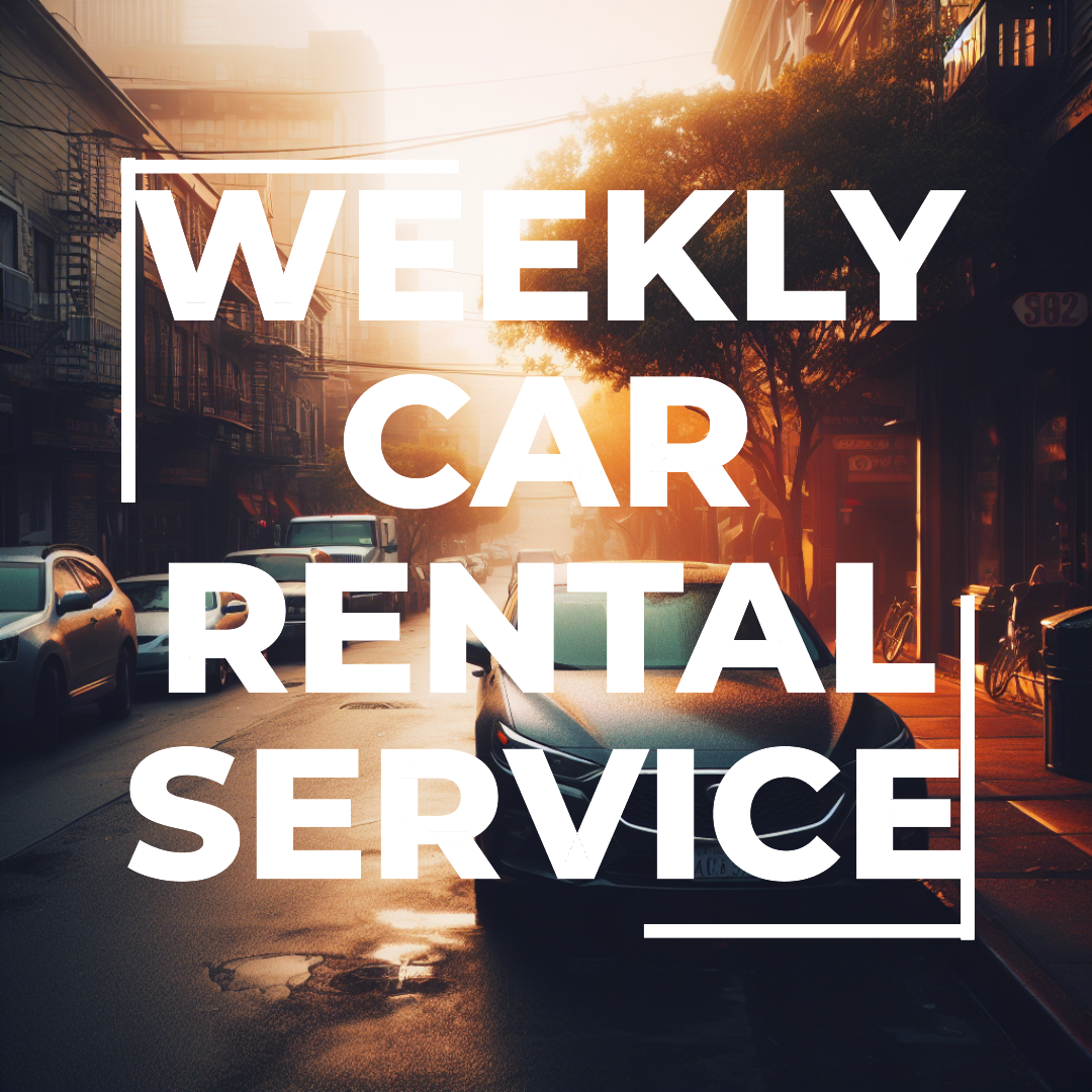 weekly car rental service