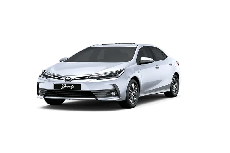 Corolla Grande rent a car in lahore