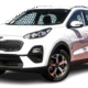 Kia Sportage for Rent with Driver