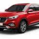 mg hs rent a car lahore