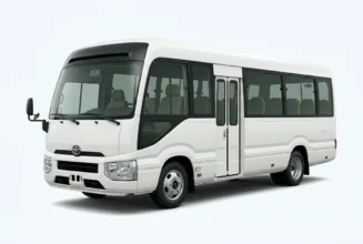 Toyota Coaster for rent in Lahore
